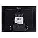 Malden International Designs Black Wood Expression Picture Frame, Woof, 4x6, Black