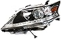 LYNICESHOP Front Headlight for 2013-2015 Lexus RX350/450h HID Xenon Low Beam & Halogen High Beam Headlights, Assembly Replacement Factory Headlamp (Driver Side)
