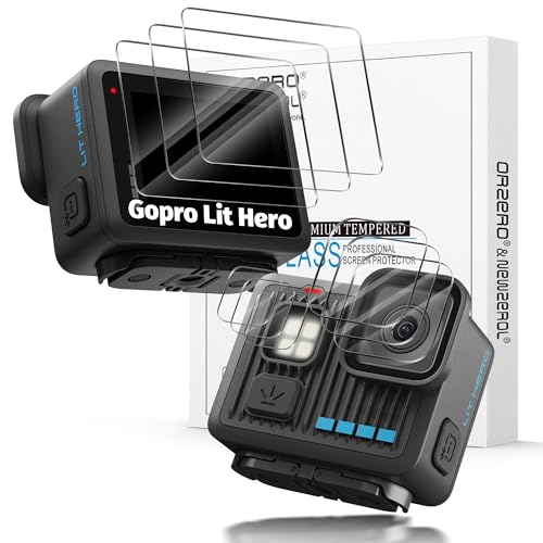 Orzero Compatible Screen & Lens Protectors for GoPro