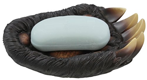 Black Bear Paw Small Candy Nut Dish / Plate / Tray / Soap Dish / Key & Change Holder / Valet - Thumbnail 2