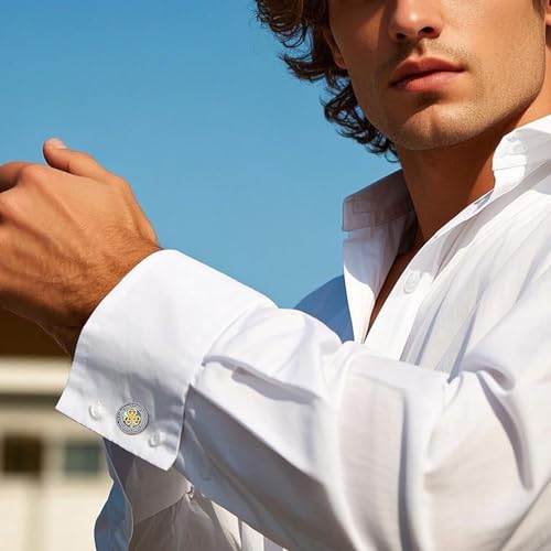 Three Leaf Clover Cufflinks 925 Sterling Silver Abalone Shell Celtic Knot Shamrock Cuff Links Irish Jewelry for Men Father Husband Groomsmen3