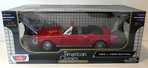 Amazon | MotorMax 73145 1964 1 / 2フォードマスタングレッドTimeless