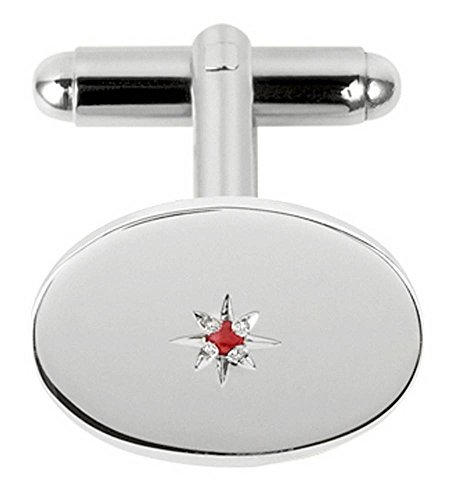 Set de mancuernas Ruby para hombre - Plata miniatura 1
