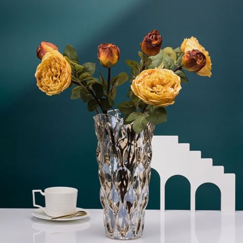 Vase en verre moderne marron ifundom pour une ambiance chaleureuse de bureau et salon - 6