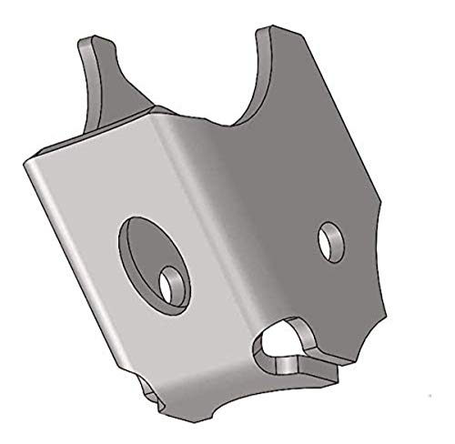 Artec Industries Dana 30 HD LCA Bracket - Normal Hole, Steel, Metallic Gray