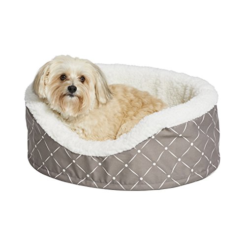 Image of MidWest Homes for Pets CU25MRD Couture Orthopedic Cradle Pet Bed for Dogs & Cats, Small