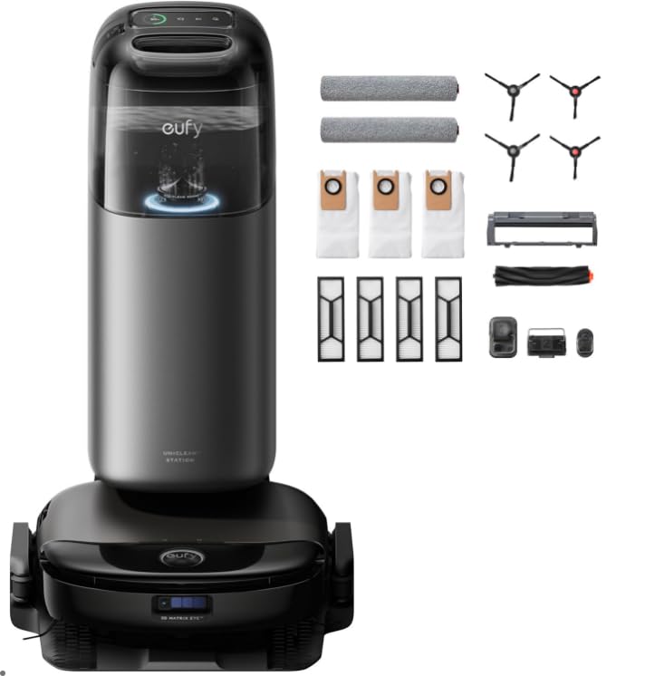 eufy Robot Vacuum Omni S1 Pro with All-in-One Station+Accessory Kit
