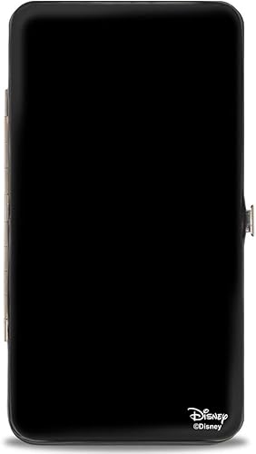 Miniatura 2 de Buckle-Down Billetera con bisagras para mujer, color blanco nieve, 7" x 4", Blanco Nieve, Buckle-down Billetera con bisagra - Blancanieves