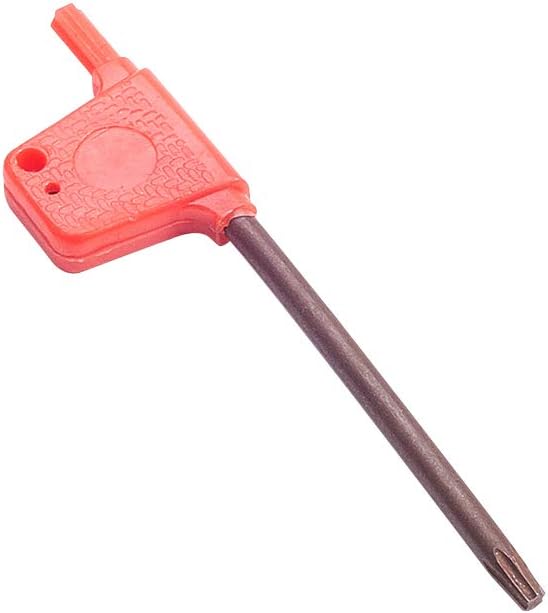 Utoolmart Torx Screwdriver, T20 S2 Flag Handle Star Driver Key Wrench Spanner 10Pcs