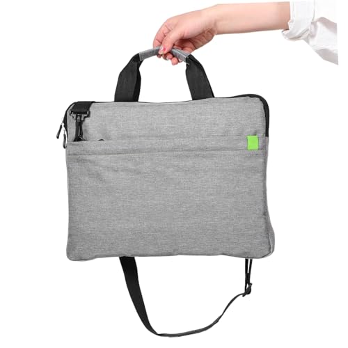 DOITOOL Large Capacity Package Tote Bag Bag Crossbody Business Purse Business Tote for Women Shoulder Handbag Women's Work Purse Grey Polyester Cotton4