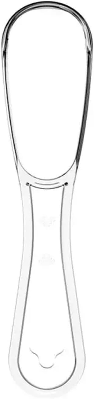 Tongue Scraper for Reusable Cleaning Tool Plastic Mouth Washable(A)