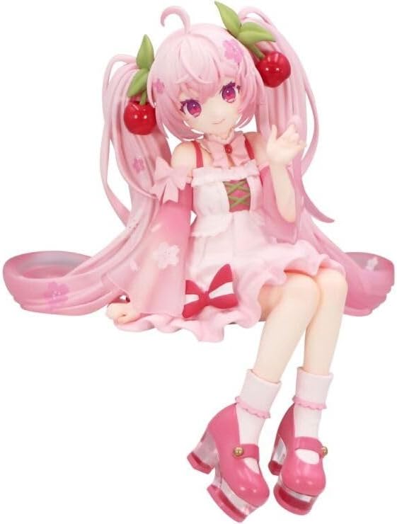 FuRyu Corporation-Figura Hatsune Miku Noodle Stopper ​-Sakura Miku 2025-