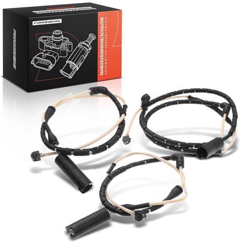 Image of Frankberg 3x Brake pad wear warning contact front rear