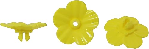 Miniatura 4 de E-outstanding Comedero colgante para colibríes, 10 unidades, puertos de alimentación, piezas de repuesto para comedero colgante de colibríes, color