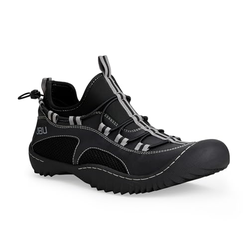 Jambu Mens Tex Men Black Sneakers All-Terra Outsoles for Traction, Weather-Tough Uppers Black 7