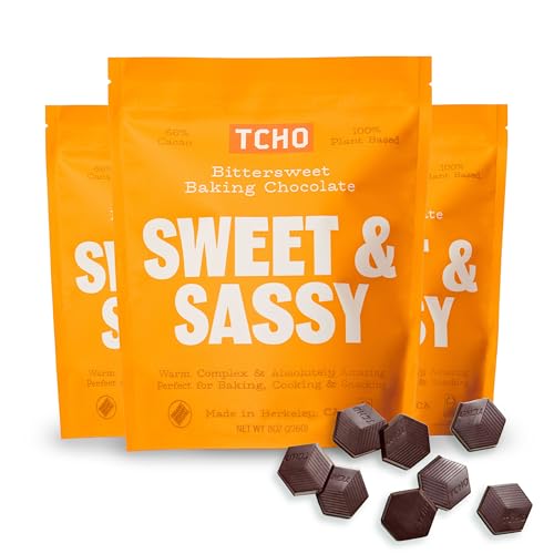 TCHO Sweet & Sassy 66% Dark Chocolate Couverture