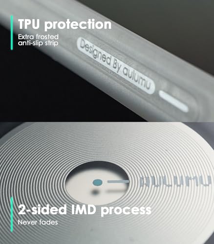 Image of Aulumu S25 Ultra Galaxy Magnetic Case | Thermal IMD Technology | Compatible with MagSafe | Passive Cooling Samsung Galaxy S25 Ultra Case - Translucent White
