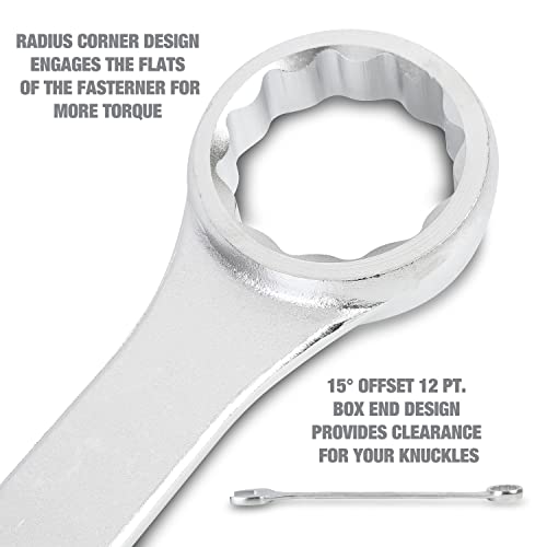 Oemtools 22101 5 Piece Sae Jumbo Combination Wrench Set, Large Combination Wrench Set, Sae Sizes #TOP4