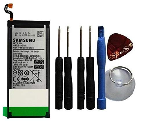 Batería Original Compatible para Galaxy S7 Edge G935F, EB-BG935ABE, 3600mAh, Herramientas, Fabricacion 2019 (Bulk)