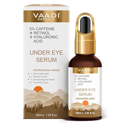 Under Eye Serum With 5% Caffeine & Retinol & Hyaluronic Acid - 30ml
