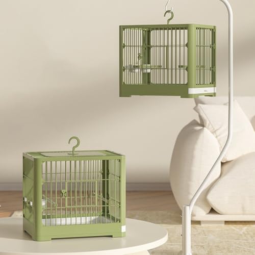 Cage de transport pour petits oiseaux : solution anti-stress canaris