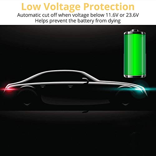 AMTOVL Kit 3.3M Hardwire per Auto Dash Cam