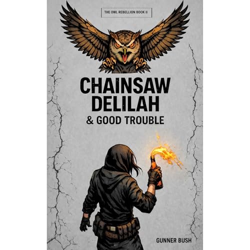 Chainsaw Delilah and Good Trouble Audiolibro Por Gunner Bush arte de portada
