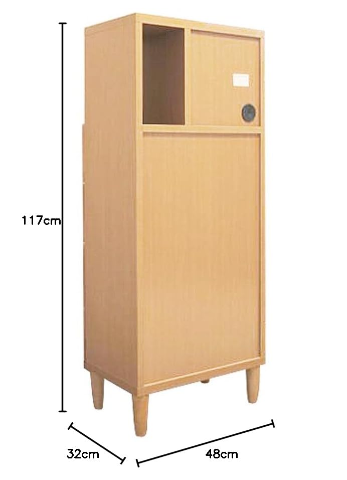 大川家具☆オスロ リビングチェスト ハイタイプ☆ Amazon｜大川家具 オスロ リビングチェスト ハイタイプ W480×D320