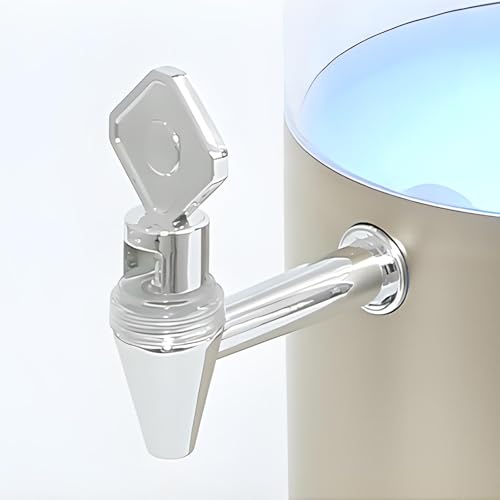 Mpuufom Beer Tower 3L/100oz Cola bucket shaped Beverage Dispenser with Ice Tube & fluent Spigot,Margarita Tower, Mimosa Tower, Tabletop Liquor Drink Dispenser for Parties, Bars, Pubs, Restaurants by Mpuufom - Used condition - Image 4