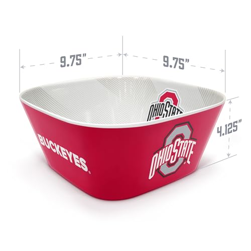 Image of YouTheFan NCAA Ohio State Buckeyes Large Party Bowl