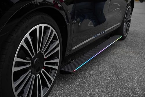 Estribos eléctricos con luces para Mercedes-Benz GLE350 2019-2026 miniatura 2