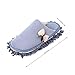 KISSTAKER One Pair Mop Cleaning Dusters House Slippers Shoes Cover Detachable Mopping Shoes (Grey Bow-Knot)