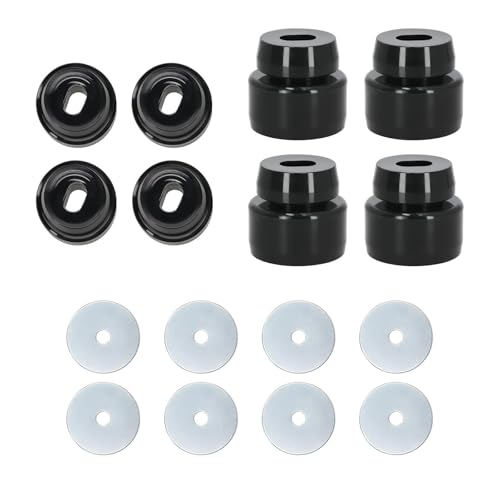 7-141 24pcs Body Cab Mount Bushing Kit for Chevy Silverado GMC Sierra 1500 2500 2WD 4WD 1999-2014 (Black) - Thumbnail 7