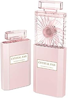 Lady Handheld Fan, Rechargeable Small Personal Fan with 3 Speeds Setting, Powerful Quiet