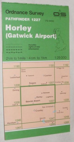 Horley (Gatwick Airport) (Sheet 1227 (TQ24/34)) (Pathfinder maps)