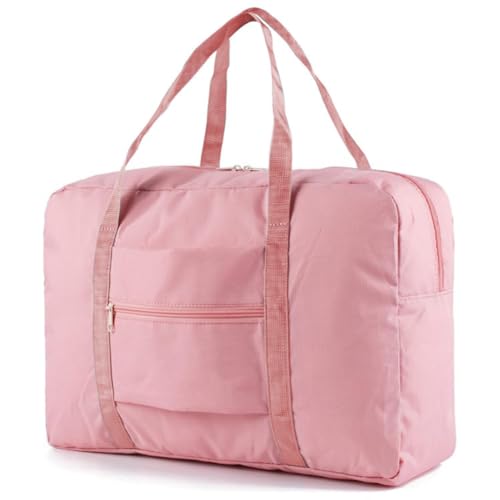 MIETONG Cabin Bag Black | Pink Travel Bag Handbag Suitcase Waterproof 35L Large Capacity Foldable Men and Women Travel Bag Suitable for Airline Cockpit Bags