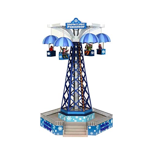 Lemax Carnival-Sights & Sounds: Snowflake Paradrop-(34634-UK), Multi-Colour