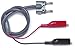 Pomona 2BC-AL-60 Double Banana Plug to Alligator Clip Breakouts Cable Assembly, RG58C/U Cable Type, Black, 60" Length (Pack of 2)