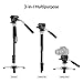 Andoer camera monopod and tripod head (momopod)