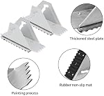 MDEOOSKY 2Pack Shoe Feet Kit for Extension Ladders, Compatible with D1200, D1300, D1700, D1800, D8220