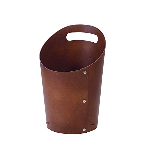 �Ȗ؃_�X�g�{�b�N�X S �_�[�N�u���E�� ��18×H26.1cm 51363