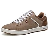 【Cómodo transpirable】 Material de los zapatos para hombre diseño perforado, transpirable, cómodo
