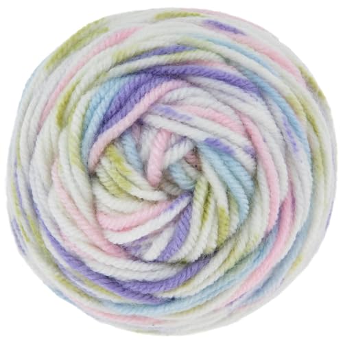 Image of Hobby Lobby Print I Love This Yarn, 581 Spun Sugar Stripe, Set of 2 | 4 Medium Weight, 252 Yards Per Skein