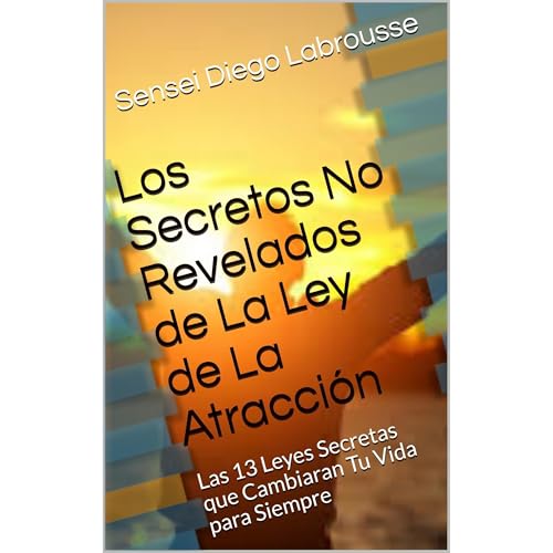 Los Secretos No Revelados de La Ley de La Atracci&oacute;n Audiolibro Por Sensei Diego Labrousse arte de portada