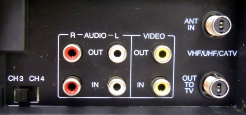 Allegro Alg420 Video Cassette Recorder Player Vcr W/ Hi Fi Stereo #TOP4