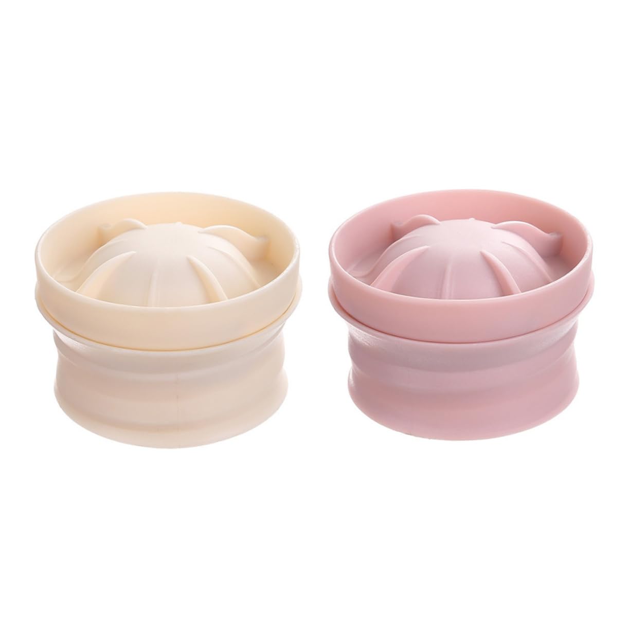 Garneck Fruit Slicer Kitchen Gadget Rotatable Slicer Set 2pcs for Efficient Slicing Random Color