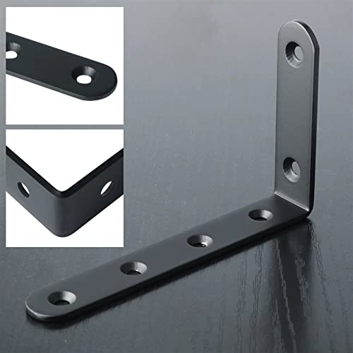 Code d'angle pour étagère suspendue style industriel salon - 4