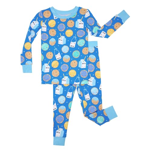 Image of Little Sleepies Two-Piece Pajama Set for Boys & Girls, Soft Viscose from Bamboo Toddler Pajamas for Kids, Family Matching PJs