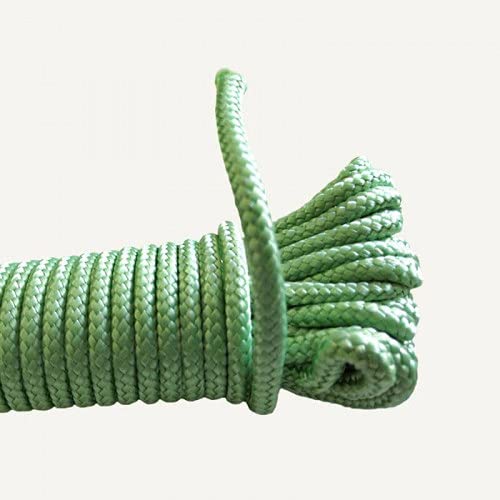 Corda Ecologica Trançada Diversas Cores Meada 20 Metros X3mm