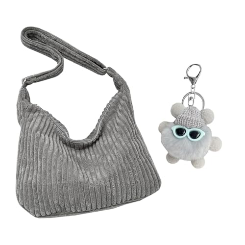 YSJCHEBS 1 Mochila De Pana Y 1 Cole, Bolso De Hombro De Gran Capacidad, Bolso De Hombro Casual De Moda, Bolso De Hombro Para Mujer